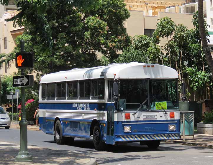 Aloha Wakiki Shuttle Thomas bus